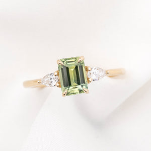 Olivia Ring, 1.26ct Madagascar Sapphire
