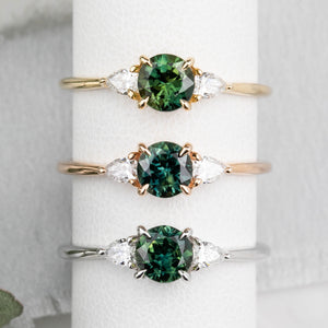 Olivia Ring, 5.5mm Queensland Sapphire of your choice