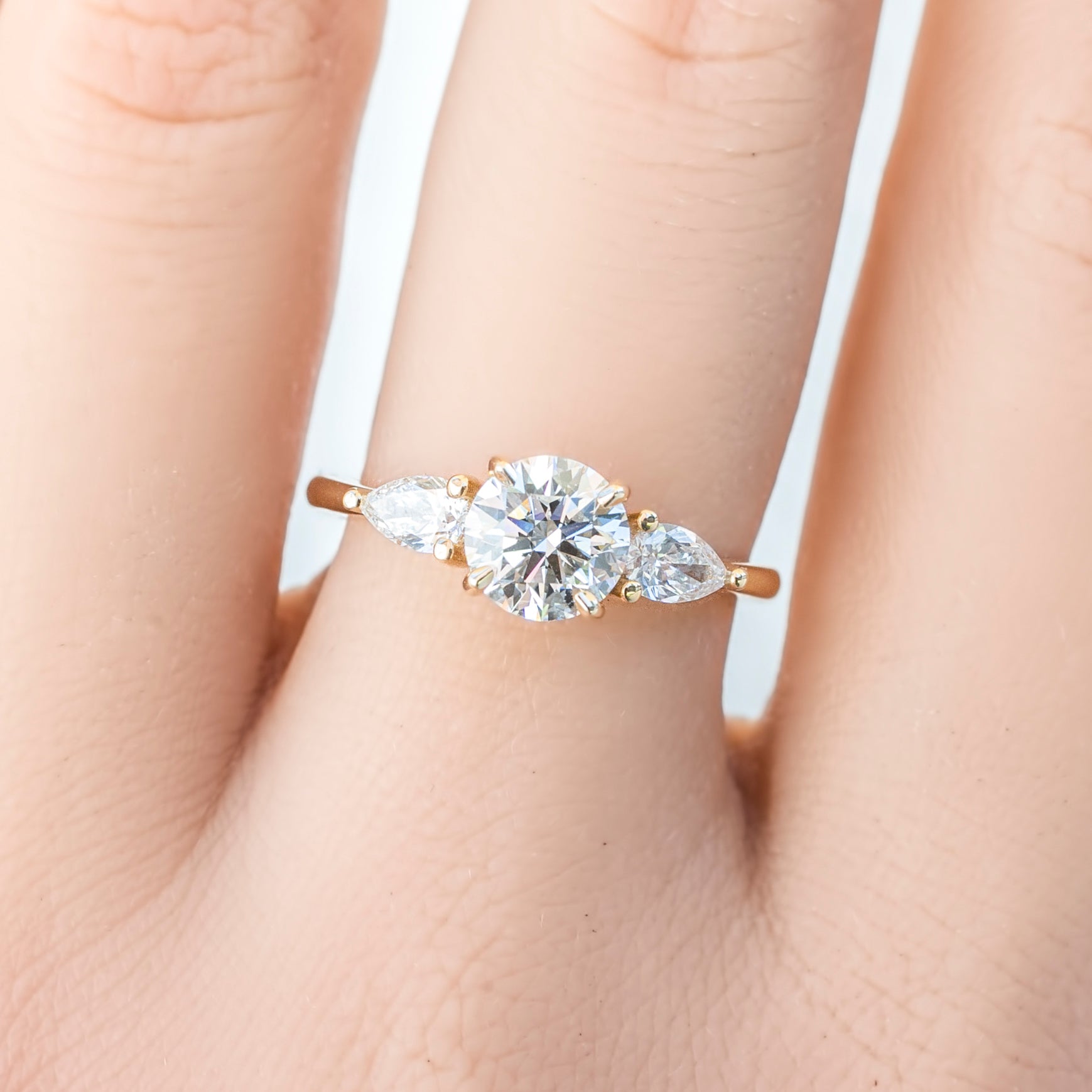 Olivia Round Diamond Ring
