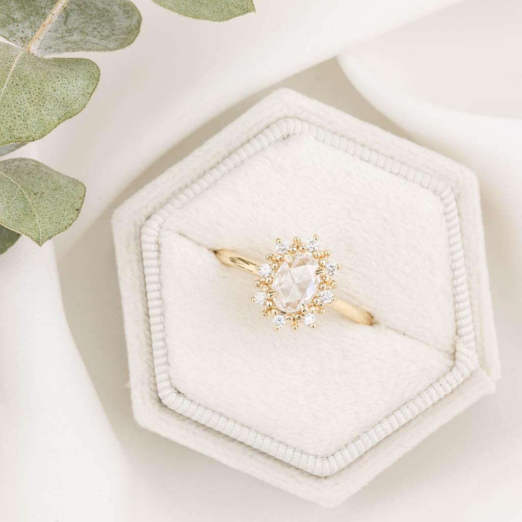 Victoria Oval Diamond Ring