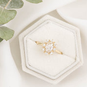 Victoria Oval Diamond Ring