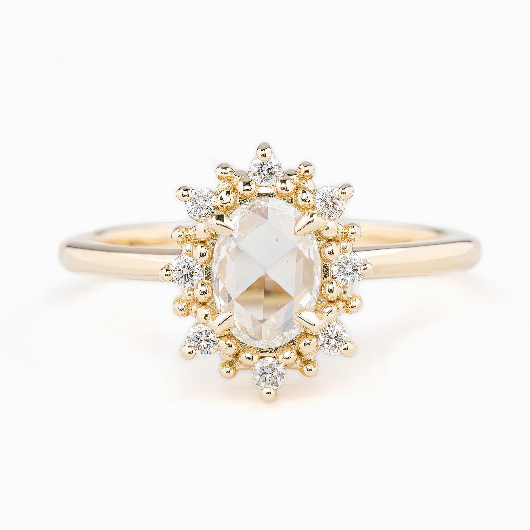 Victoria Oval Diamond Ring