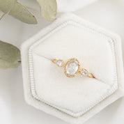 Diana Oval Diamond Ring