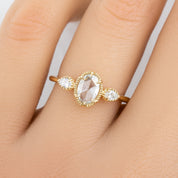 Diana Oval Diamond Ring