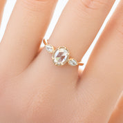 Diana Oval Diamond Ring