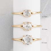 Kylie Round Diamond Ring