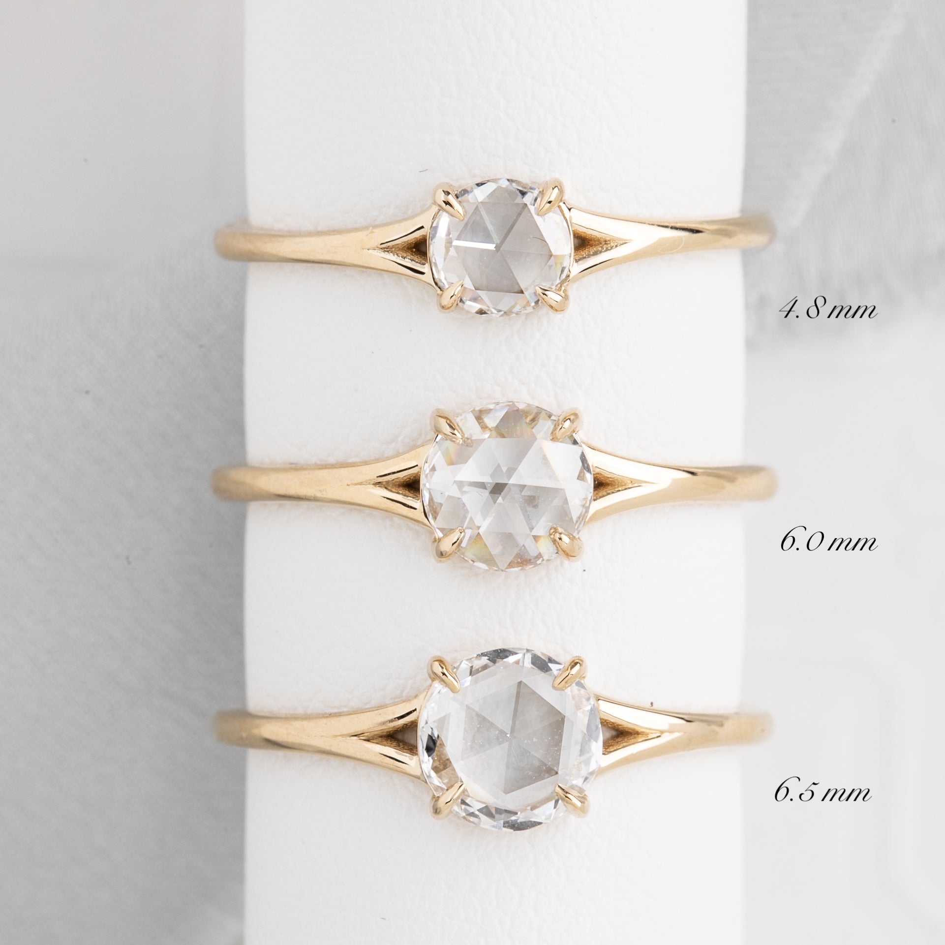 Kylie Round Diamond Ring