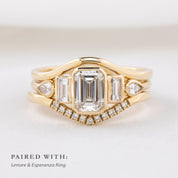 Edith Round Diamond Ring