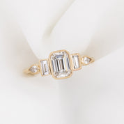 Edith Round Diamond Ring