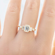 Edith Round Diamond Ring