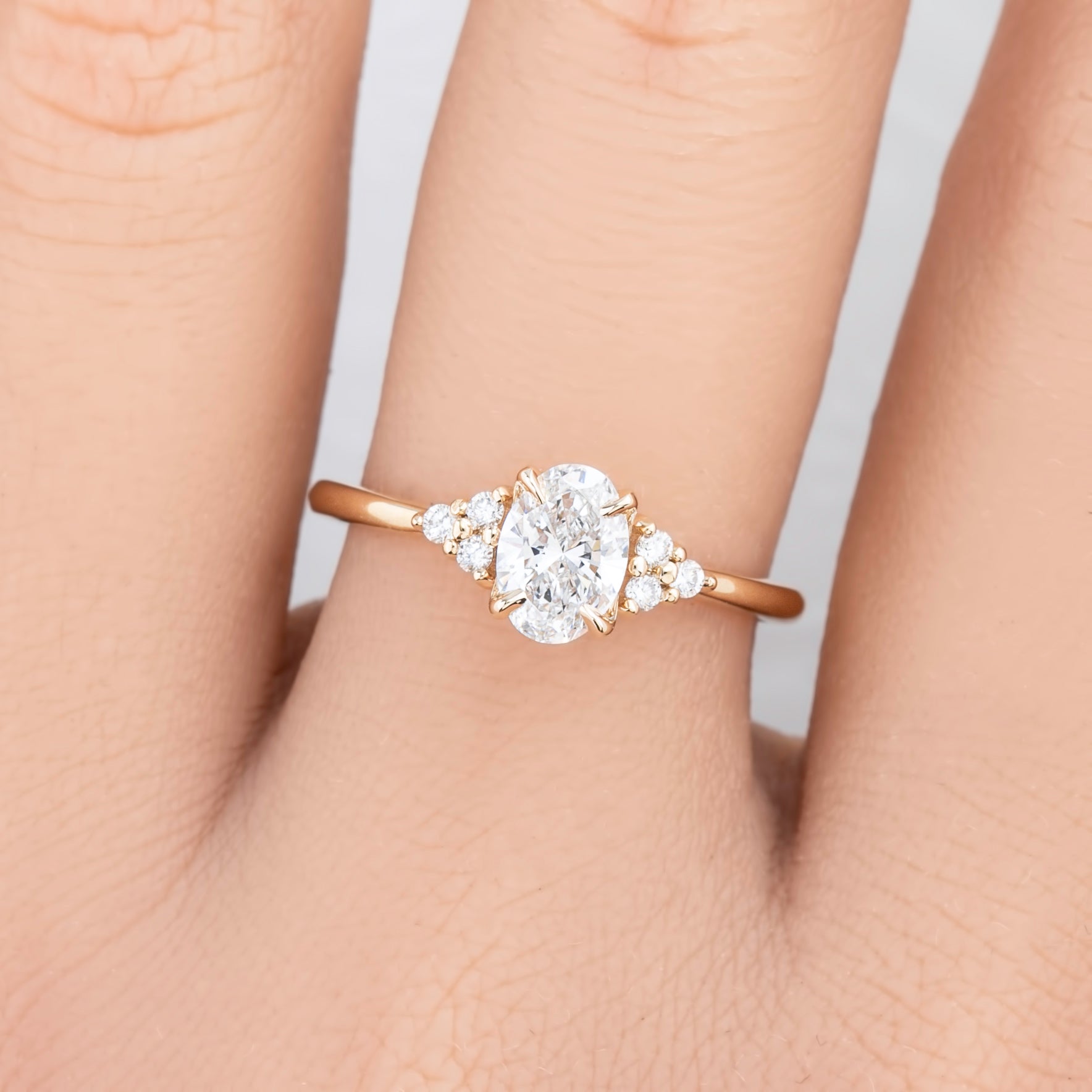 Teresa Oval Diamond Ring