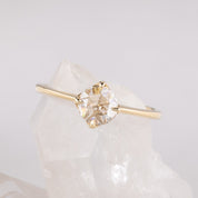 【一点物】アリスリング枠 0.49ct ローズカットダイヤモンド