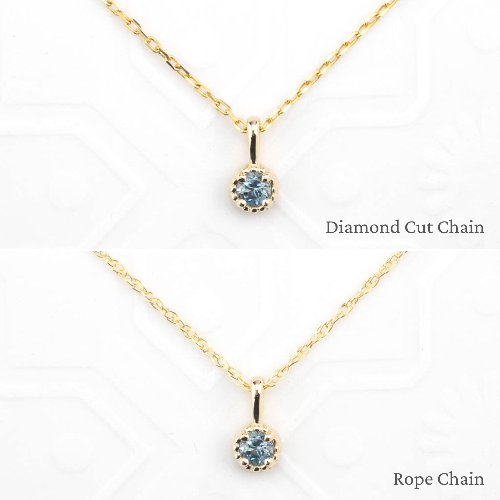 Dahlia Charm Necklace Setting (Round)
