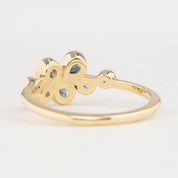 Stardust Cluster Ring, Seven Stones (Pick your own gems)