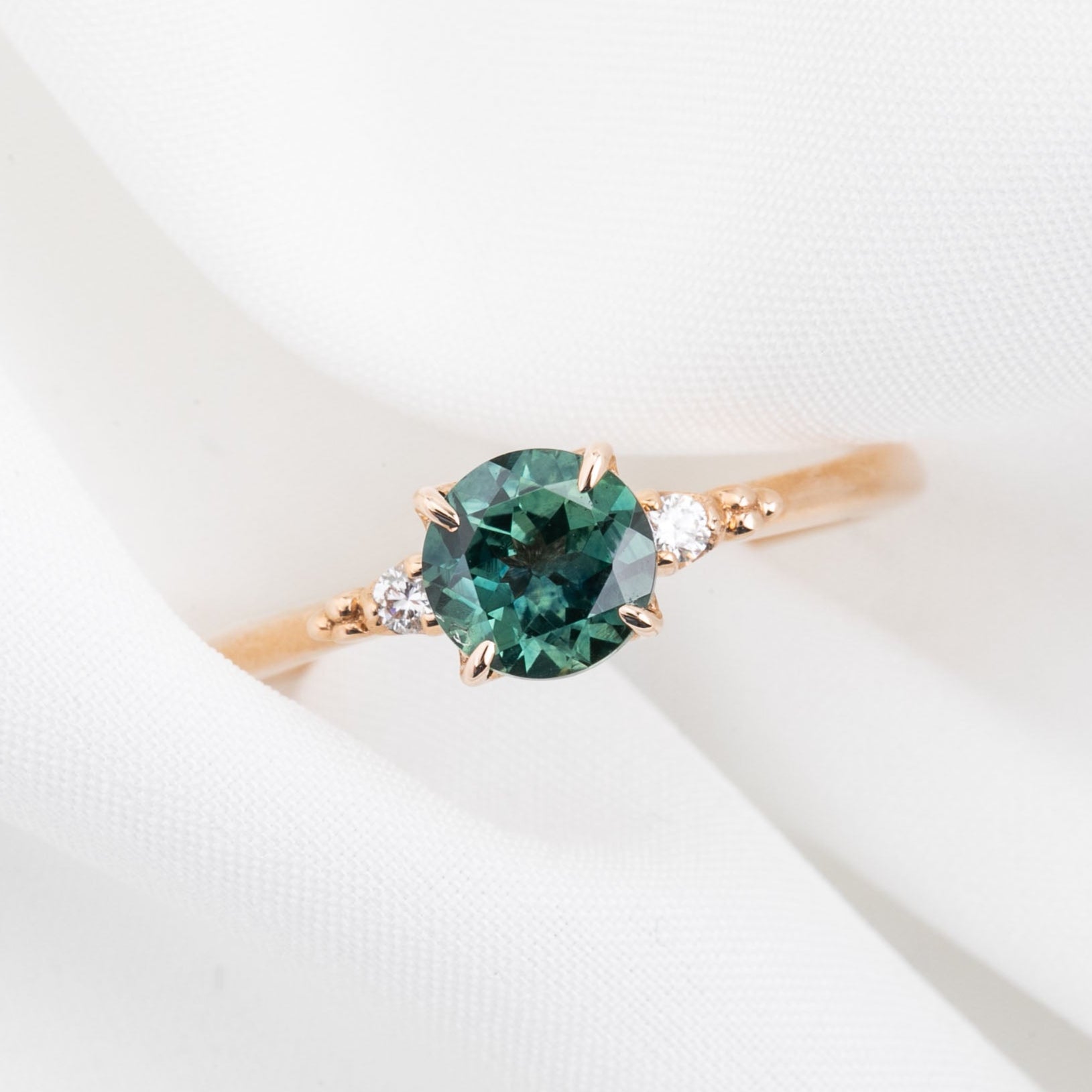 Estel Ring, 1.03ct Montana Sapphire