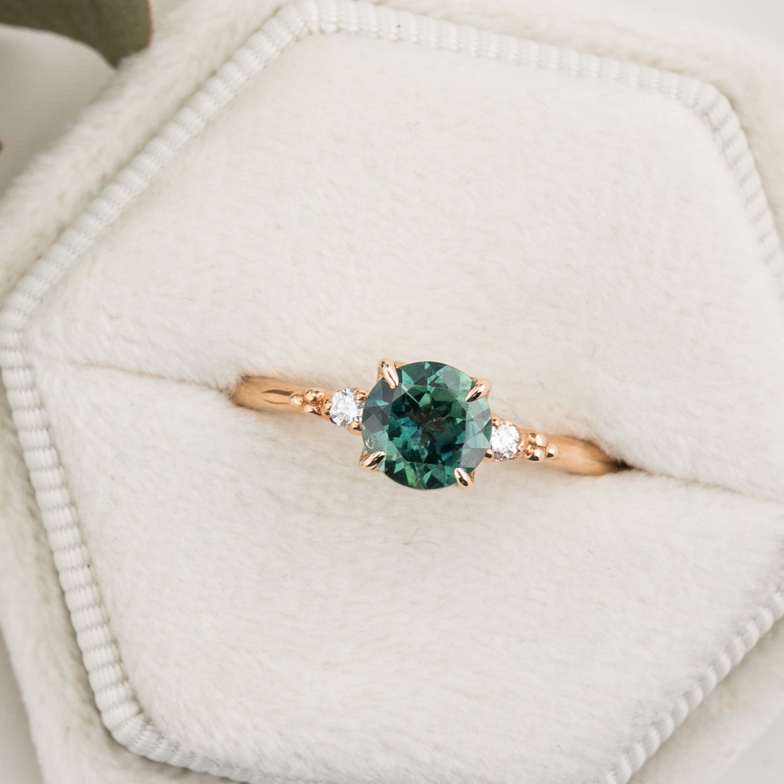 Estel Ring, 1.03ct Montana Sapphire