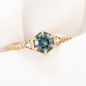 Agatha Ring, 0.70ct Montana Sapphire