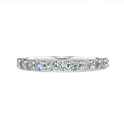 Lydia 2.5mm Montana Sapphire Band