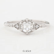 Agatha Round Diamond Ring