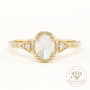 Agatha Oval Diamond Ring