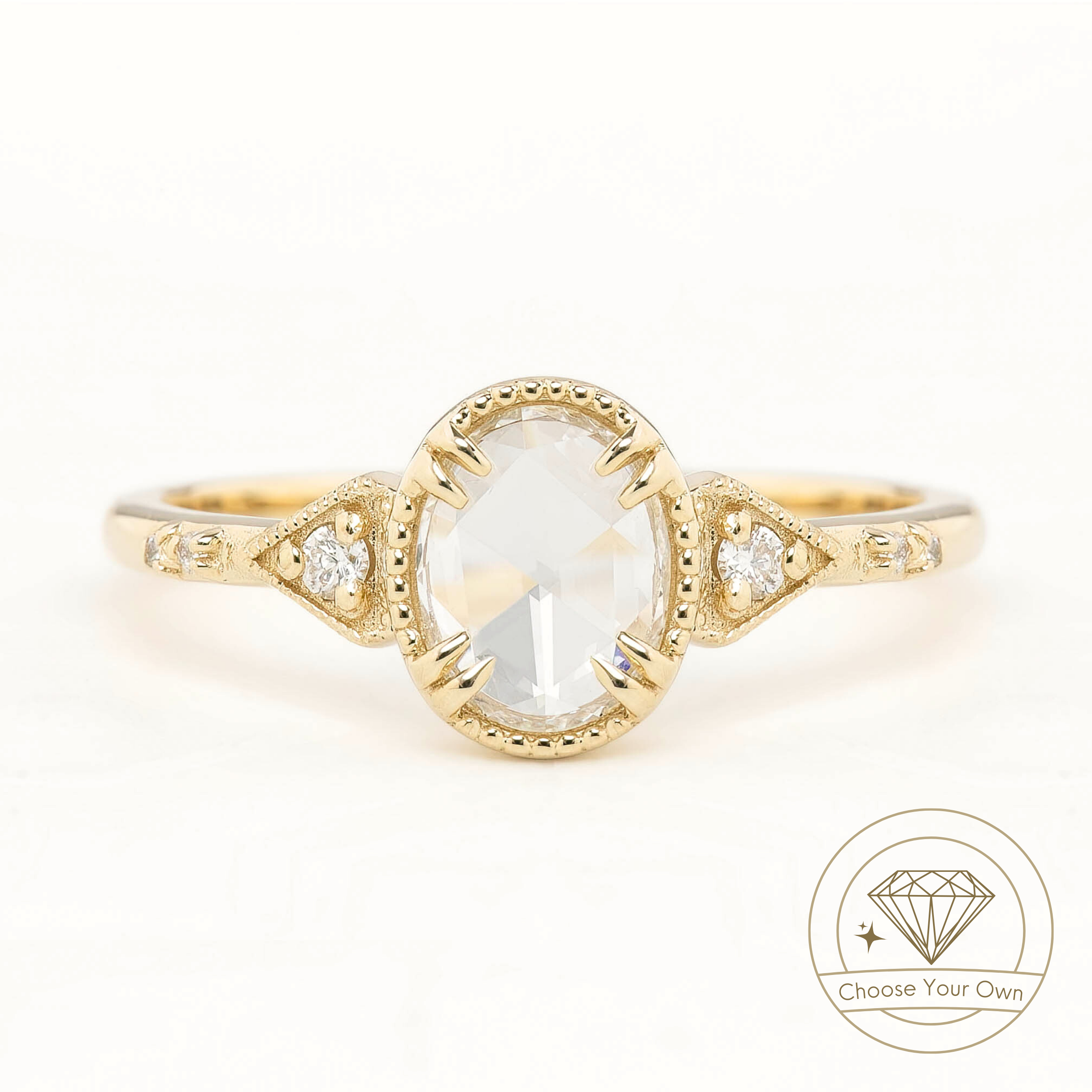 Agatha Oval Diamond Ring