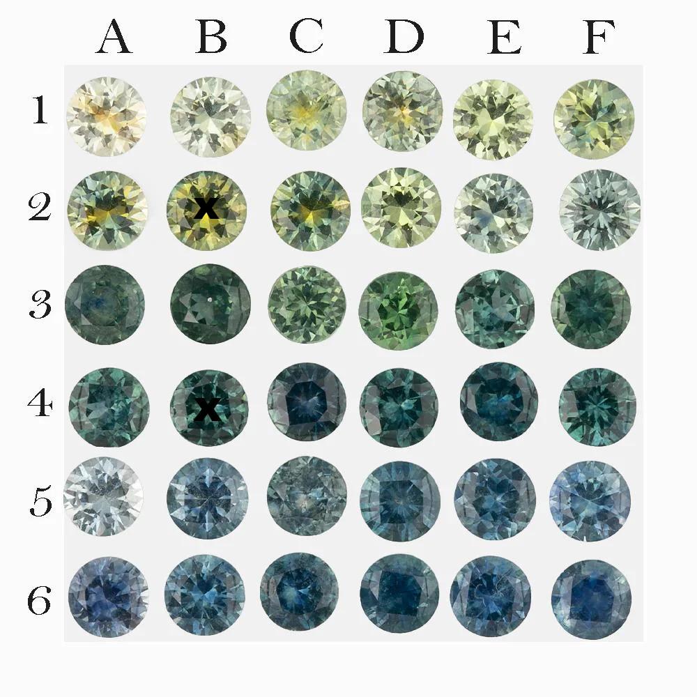 Emilie Ring, 0.60ct Montana Sapphire of your choice