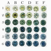 Emilie Ring, 0.60ct Montana Sapphire of your choice