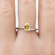 0.80ct  イエローサファイア モンタナ産