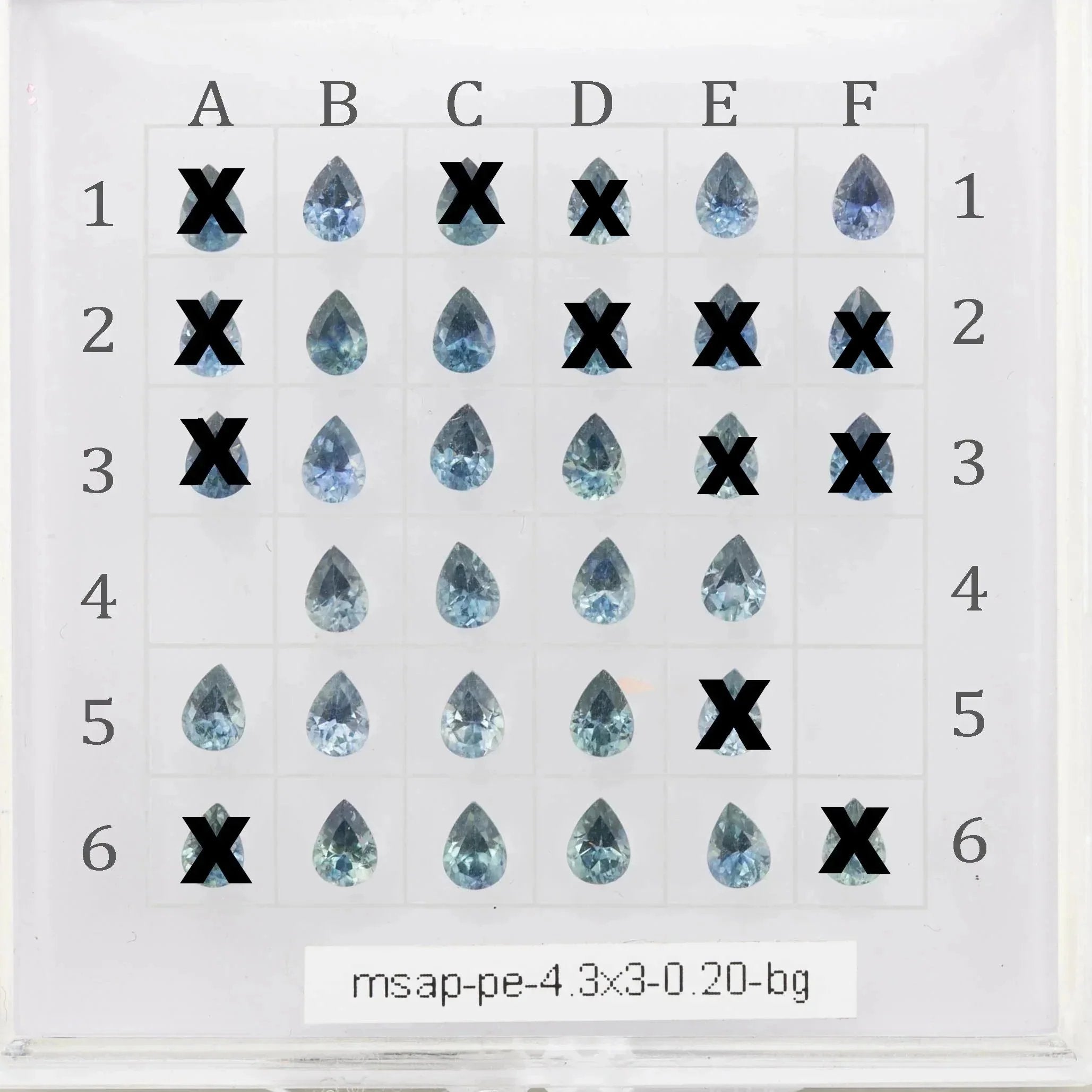 4.3mm 0.20ct サファイア モンタナ産