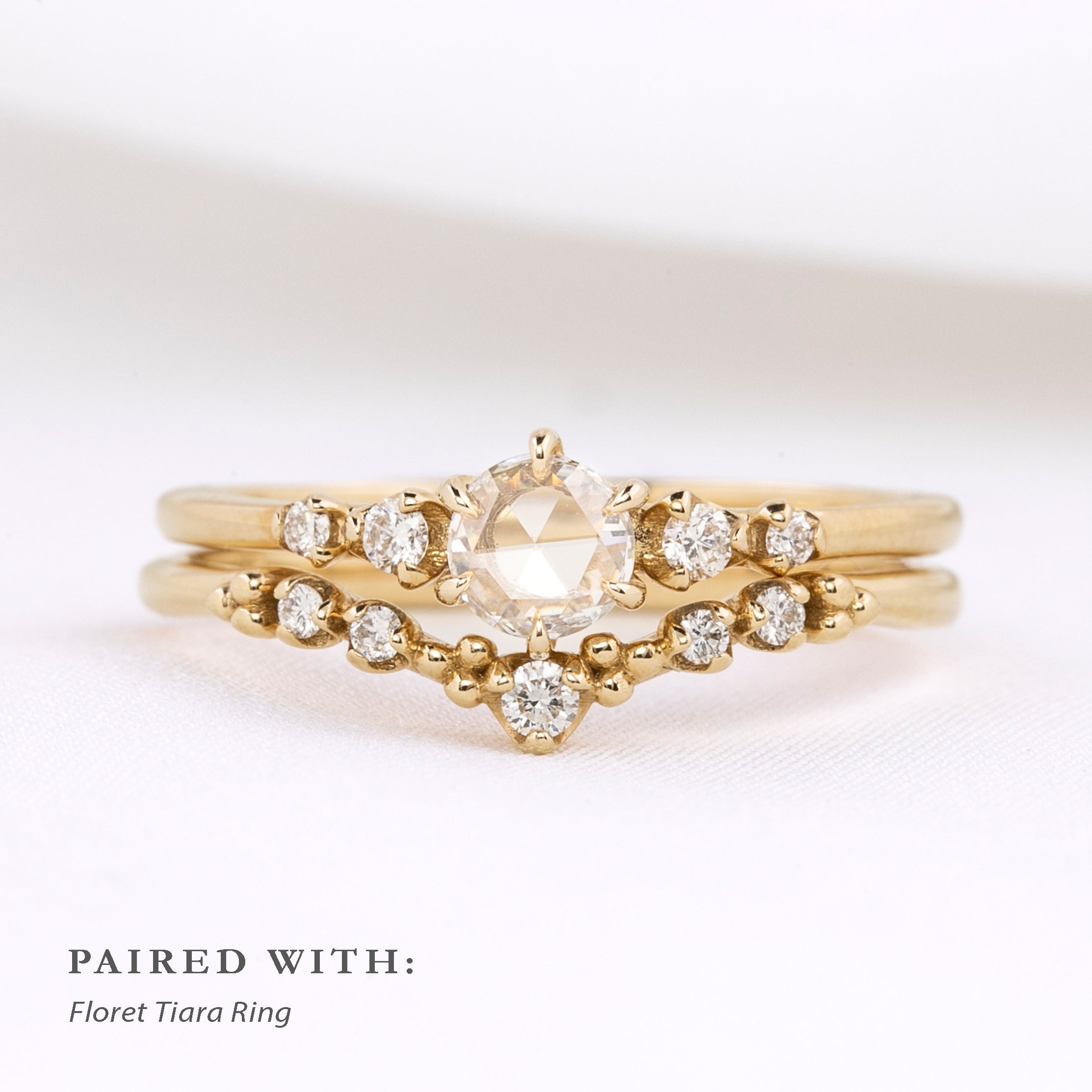 Mila Round Diamond Ring