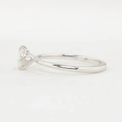 【一点物】アリスリング枠 ラウンドローズカットダイヤモンド 0.40ct