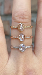 Grace Oval Diamond Ring