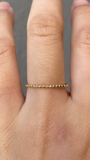 ビーズ エタニティ リング Bead Eternity Ring