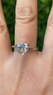 1.94ct Heart Cut Light blue Madagascar Sapphire Sapphire SF505