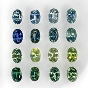 0.70-0.80ct Calibrated Oval Montana Sapphires (6.5mm) CS254