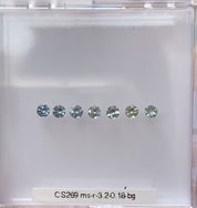 3.5mm 0.20ct サファイア モンタナ産