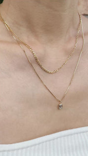 Curb & Paperclip Chain