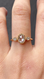 Diana Oval Diamond Ring