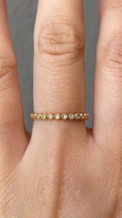 ダリア ダイヤモンド エタニティ リング Dahlia Diamond Eternity Ring