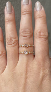 Celeste Round Diamond Ring