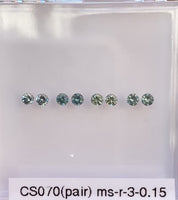 3mm 0.15ct サファイア モンタナ産