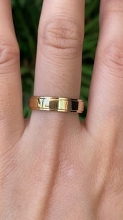 5mm Men's Step Edge Wedding Band