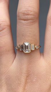 Edith Round Diamond Ring