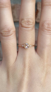 Estel Bezel Round Diamond Ring