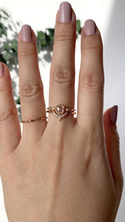 Stella Round Diamond Ring