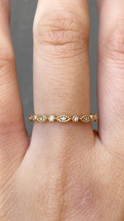 Tia Petite Half & Full Eternity Ring