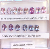 0.72ct Oval Cut Pink Madagascar Sapphire SO471