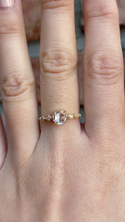 Celeste Round Diamond Ring