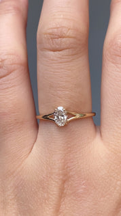 カイリーリング ・0.44ct・ダイヤモンド・K14YG