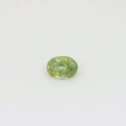 1.60ct Oval Cut Parti Green Yellow Montana Sapphire so637